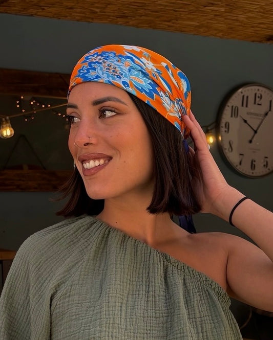 FOULARD ANYA - BLEU