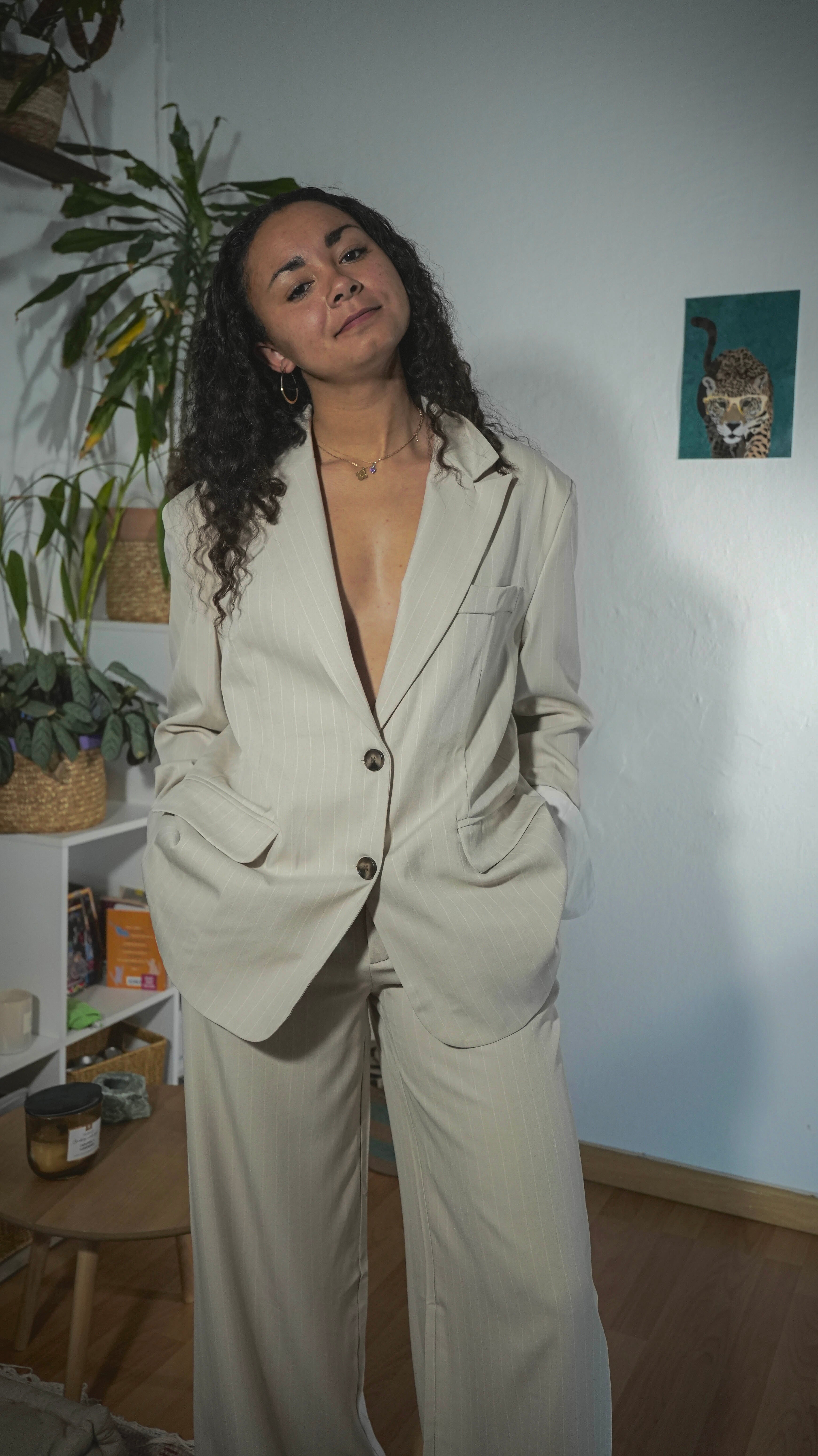 PANTALON ZOÉ - BEIGE
