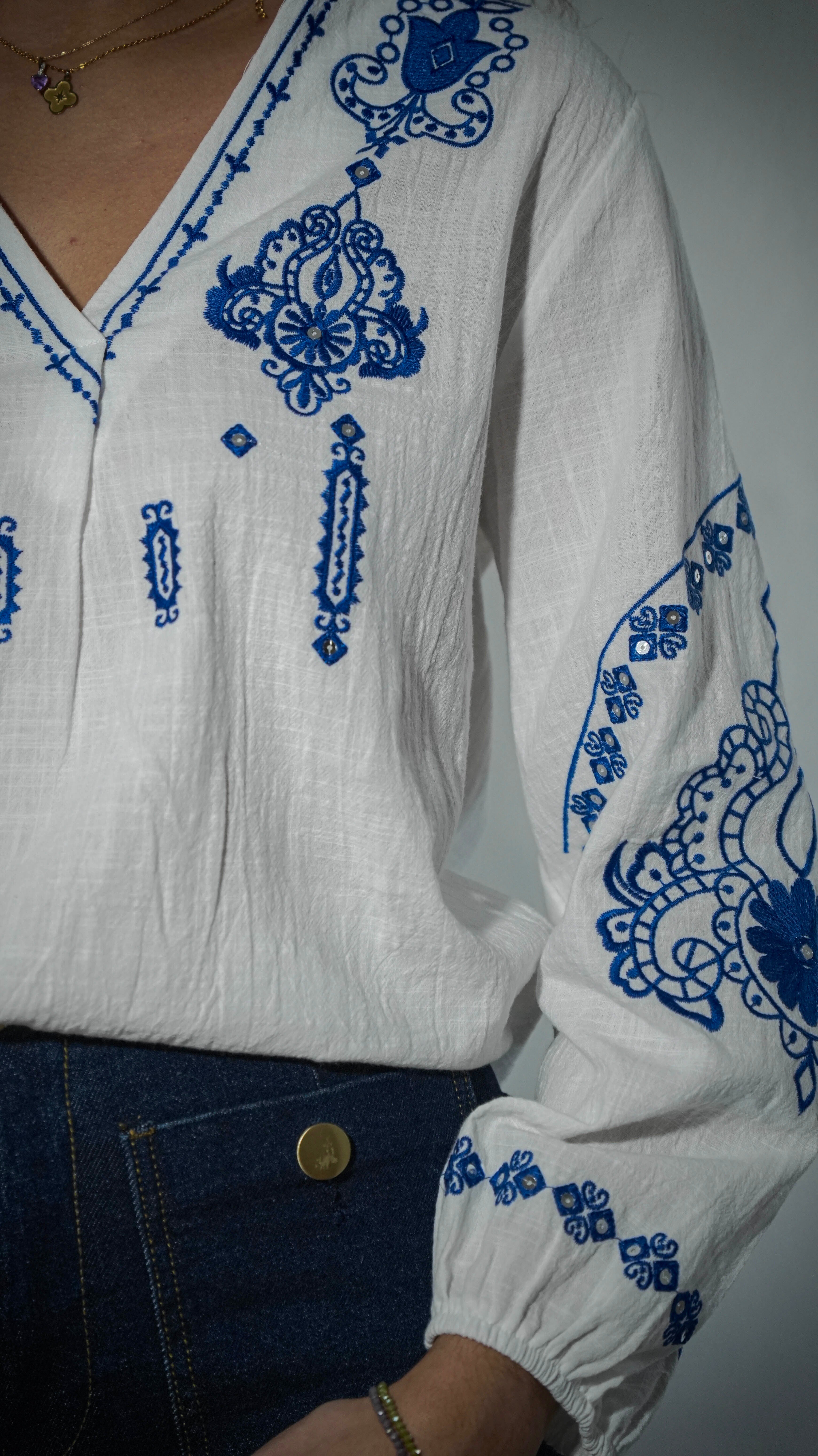 CHEMISE GRECQUE