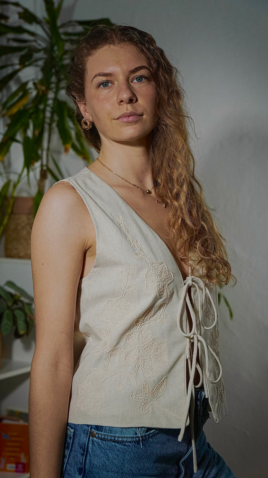GILET MIRA - GRIS