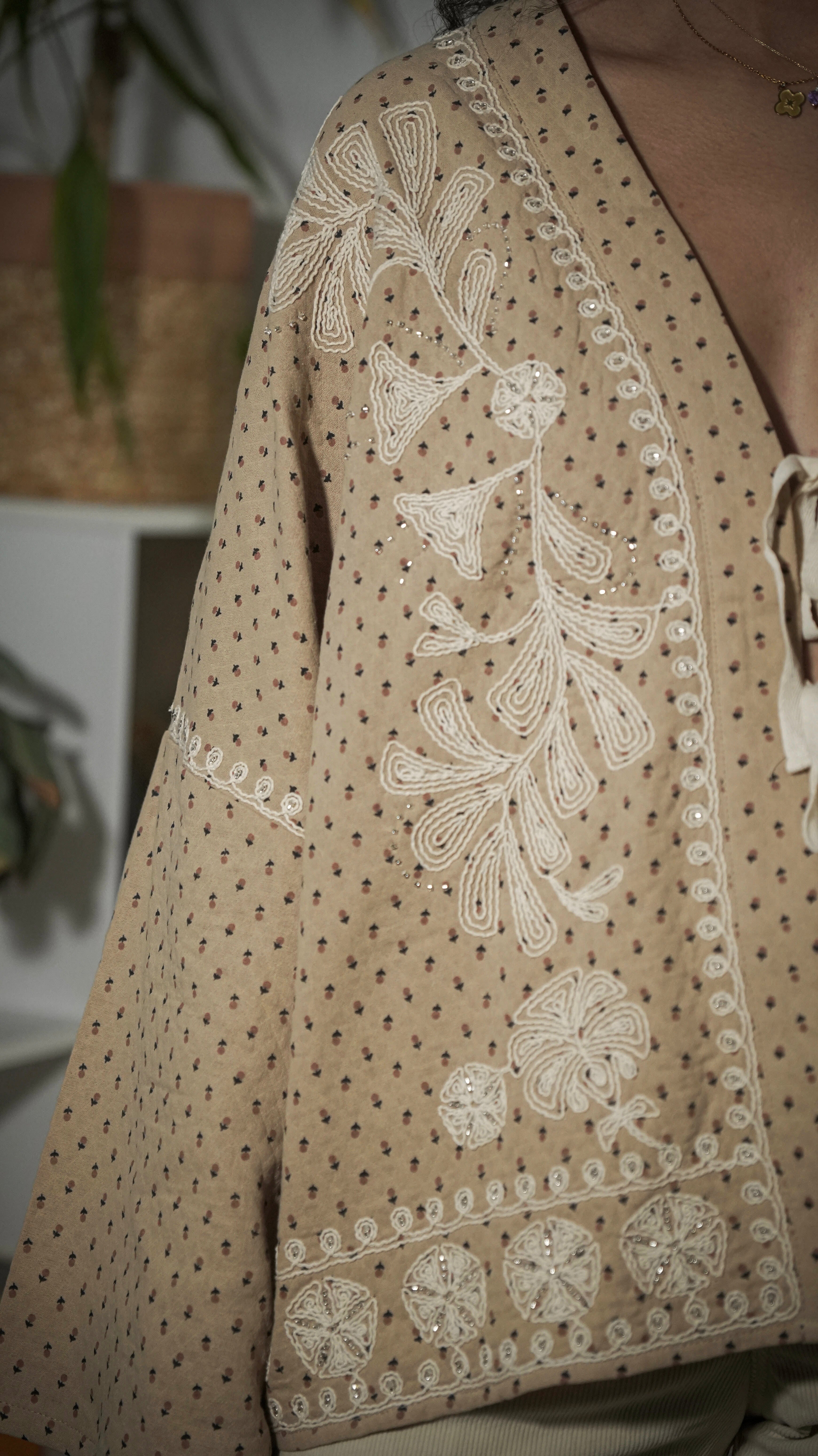 KIMONO LILOU - BEIGE