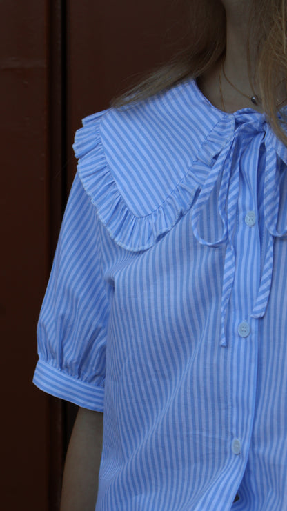 BLOUSE CLAUDIA - BLEU